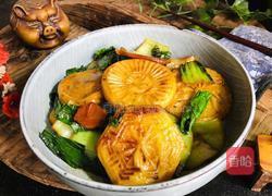 青菜炒印儿粑的做法图解8