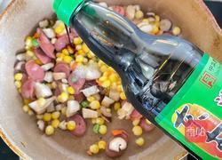 香肠焖饭的做法图解4