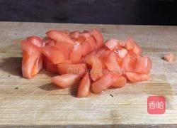 木耳番茄汤面的做法图解2