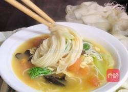 木耳番茄汤面的做法图解10
