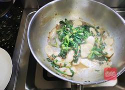 年糕炒菠菜的做法图解7