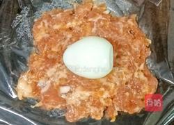 小米鹌鹑蛋蒸肉丸的做法图解5