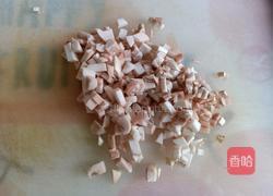 口蘑鸡蛋炒饭的做法图解2
