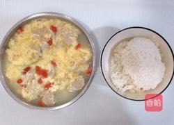 肉饼鸡蛋汤泡饭的做法图解9
