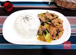 青瓜肉片饭的做法图解12