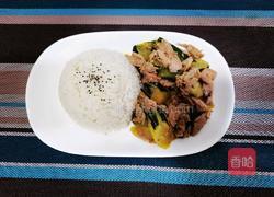 青瓜肉片饭的做法图解11