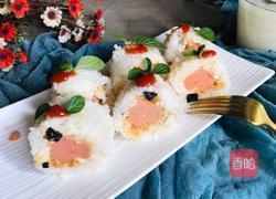 爱心饭卷的做法图解8