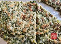 芹菜叶小饼的做法图解13