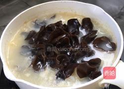 木耳花菜粥的做法图解8