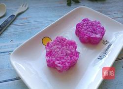 火龙果花朵饭团的做法图解8
