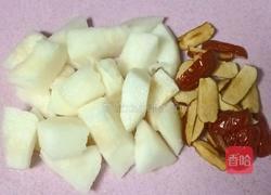 银耳雪梨双米糊的做法图解3