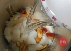 银耳雪梨双米糊的做法图解7