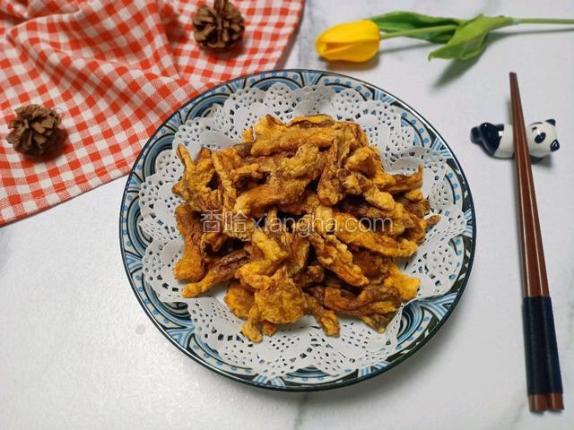 酥炸平菇