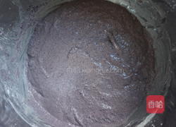 糯叽叽的紫薯黑米糕的做法图解5