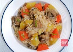 排骨焖饭的做法图解9