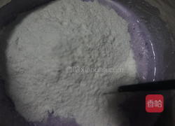 糯叽叽的紫薯米糕的做法图解4
