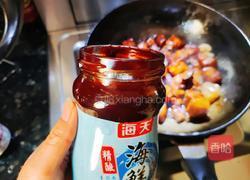 五花肉烧豇豆干的做法图解5