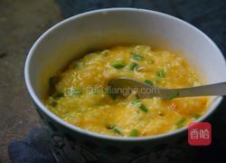 米饭鸡蛋饼的做法图解4