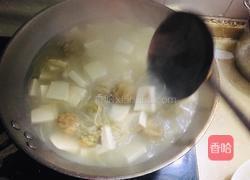 萝卜丸子豆腐汤的做法图解5