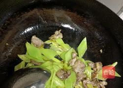 莴笋炒肉的做法图解7