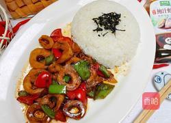 彩椒面筋盖饭的做法图解12