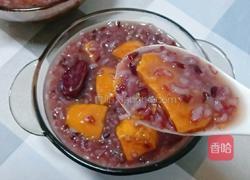 大米黑米红薯粥的做法图解10