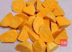 大米黑米红薯粥的做法图解2