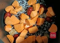 大米黑米红薯粥的做法图解6