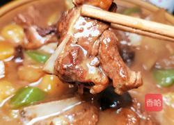 白萝卜烧边排骨的做法图解12