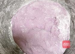 紫薯馒头的做法图解3