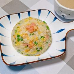 娃娃菜丸子炒饭的做法[图]