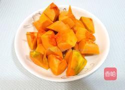 南瓜绿豆粥的做法图解4