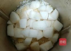 绿豆雪梨米糊的做法图解6