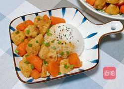 猪肉丸胡萝卜盖饭的做法图解11