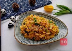 西蓝花蛋炒饭的做法图解13