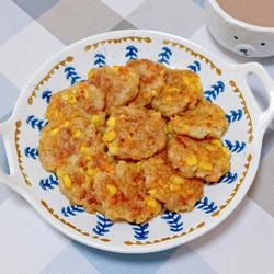 米饭时蔬猪肉饼的做法[图]