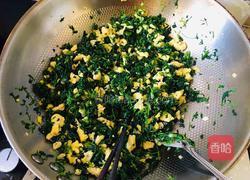 荠菜鸡蛋水饺的做法图解3