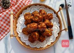 炸青萝卜丸子的做法图解15