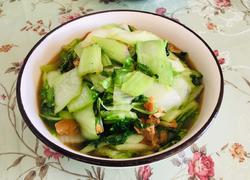 油滋啦炒小白菜