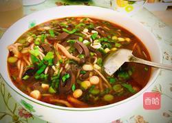 酸辣鸭血土豆粉的做法图解13