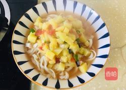 牛肉汤土豆手擀面的做法图解8