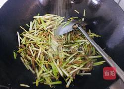 蒜黄炒肉丝的做法图解7