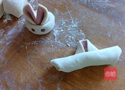 小兔子馒头的做法图解4