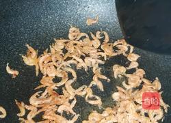 韭菜炒河虾的做法图解2