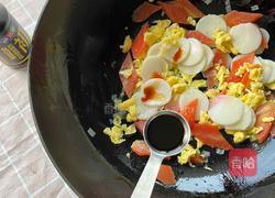 豌豆尖炒年糕的做法图解6