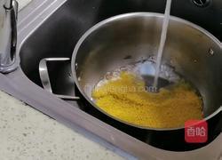 北极红参小米粥的做法图解1