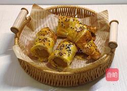 肉松烤肠卷的做法图解8