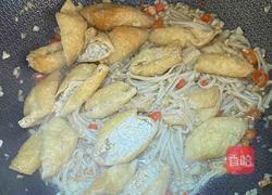 油豆腐金针菇煲的做法图解6