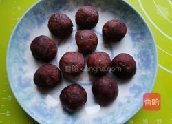 豆沙菊花酥的做法图解1