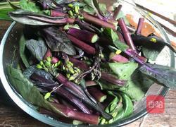 醋溜洪山菜苔的做法图解2